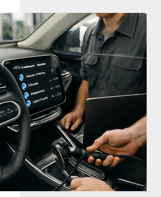 Установка приложений Geely для мультимедиа автомобиля в Бийске