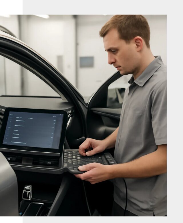 Русификация мультимедиа автомобилей Lynk Co в Бийске