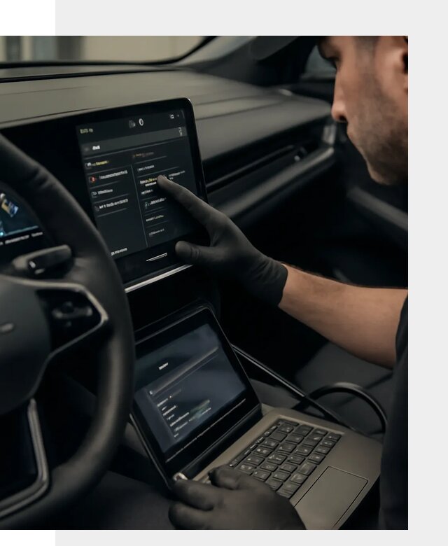 Русификация приборной панели Rising автомобиля в Бийске