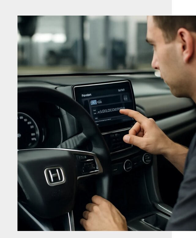 Русификация панели приборов Honda в Бийске по цене 5194 ФастМобиль-Бск