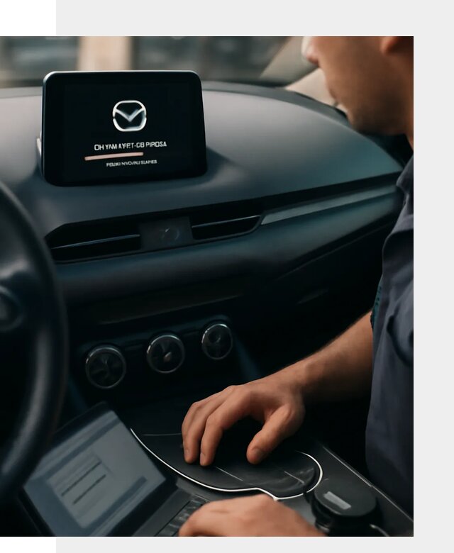Установка приложений Mazda на мультимедийную систему в Бийске
