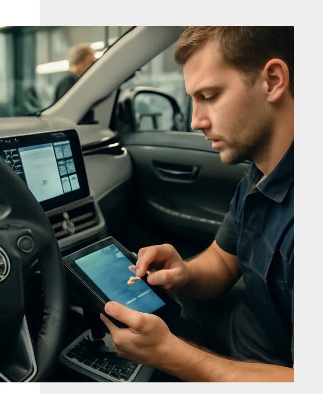 Установка приложений Toyota на мультимедиа в Бийске